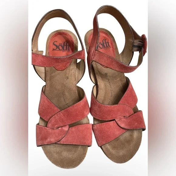 Sofft Casidy Women&s Coral Size:7 - Picture 3 of 7